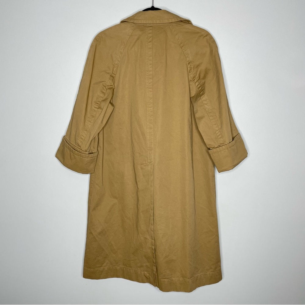 Theory Tan Trench Coat - Picture 6 of 6